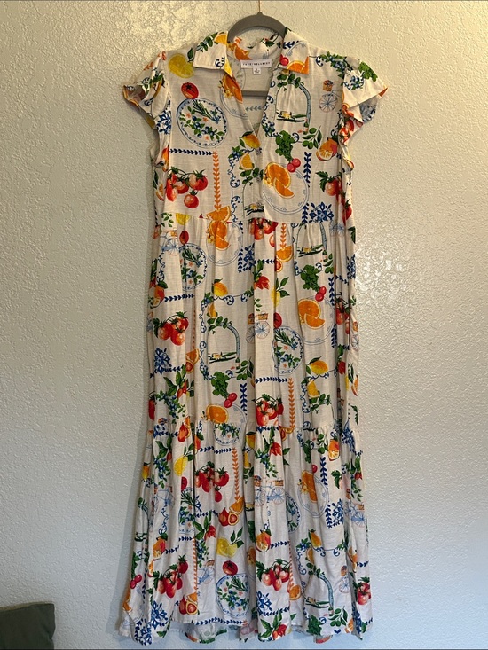 Jane and Delancey Dresses & Skirts - Jane Delancey White Mediterrenean Print Women’s Dress NWOT S